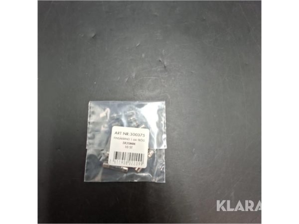 Finsäkringar 1,6 A, tröga, 4 520 st