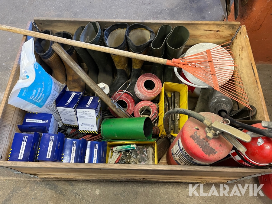 Blandparti verktyg, skyddsutrustning & tillbehör