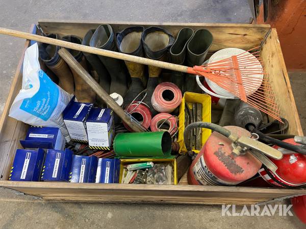 Blandparti verktyg, skyddsutrustning & tillbehör