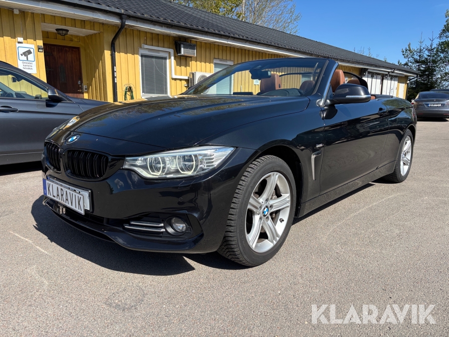 BMW 435d Convertible cabriolet Luxury Dragkrok
