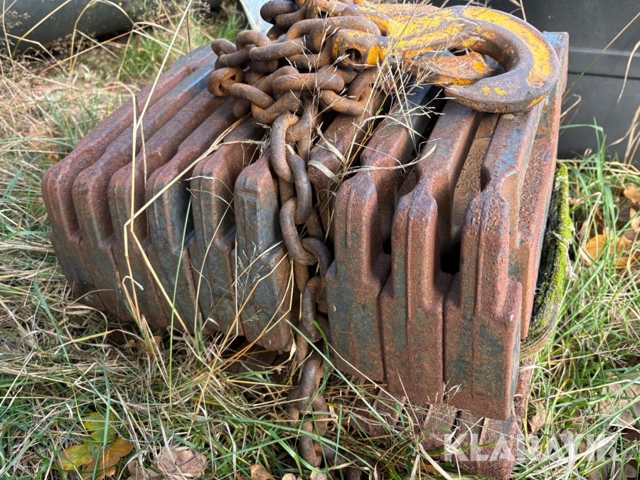 Frontvikter passande Valtra 10st