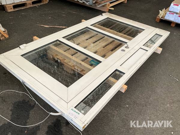 Entrédörr lättmetall