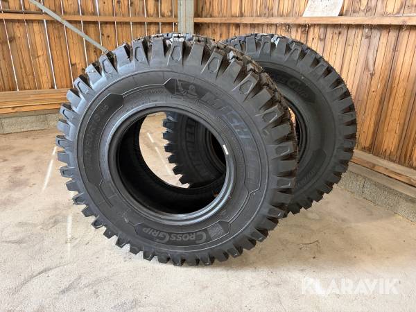 Entreprenaddäck Michelin 340/80 R18 2 st