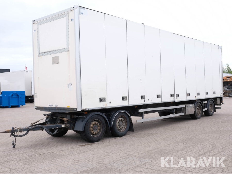 Skåpsläp Norfrig WH4-36-125