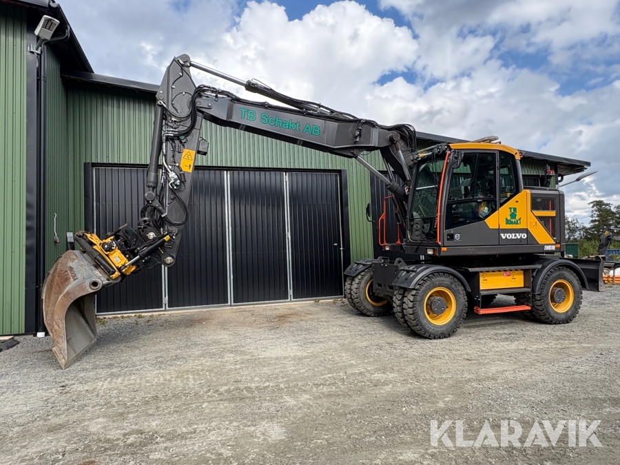 Grävmaskin Volvo EWR170E