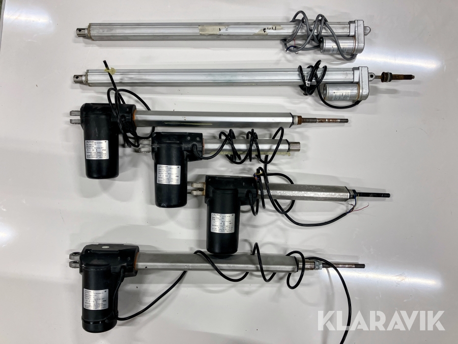 Linjärmotorer med varierande längd och funktion