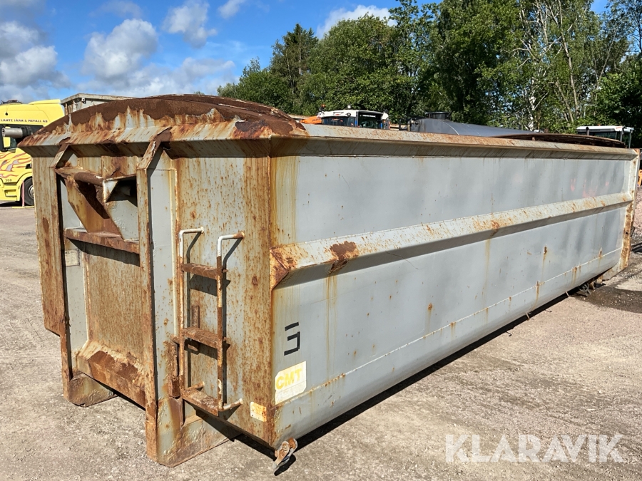 Lastväxlarflak CMT 22m3 med kapell
