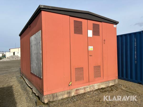 Bod / Transformatorstation på betongplatta
