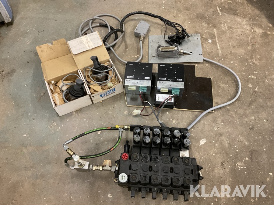 Ventilpaket med elstyrda minispakar VOAC / Parker