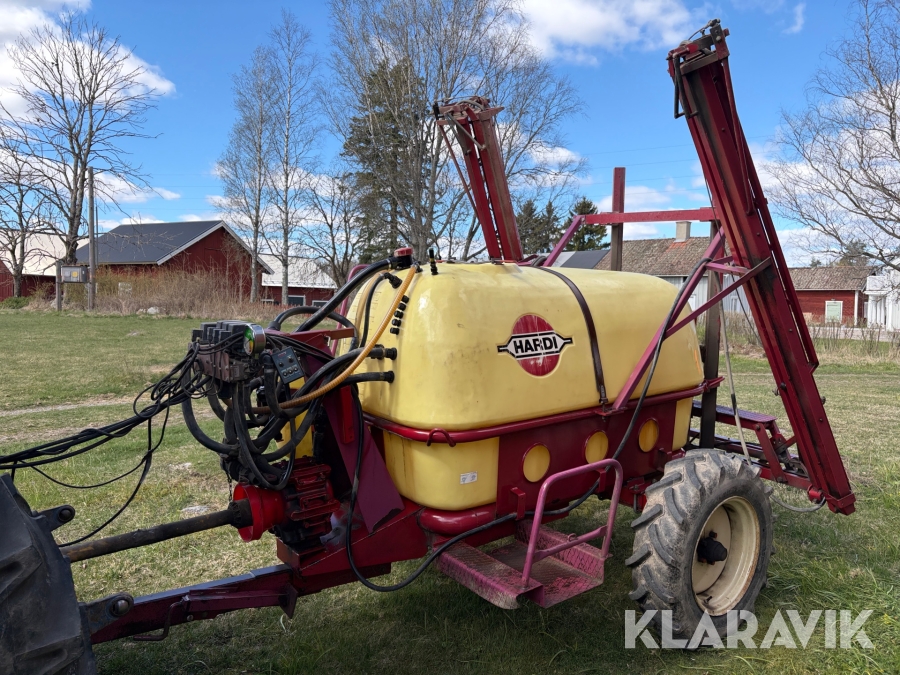 Växtskyddsspruta Hardi TRX1500 12 m