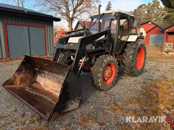 Traktor Case 1390 med frontlastare