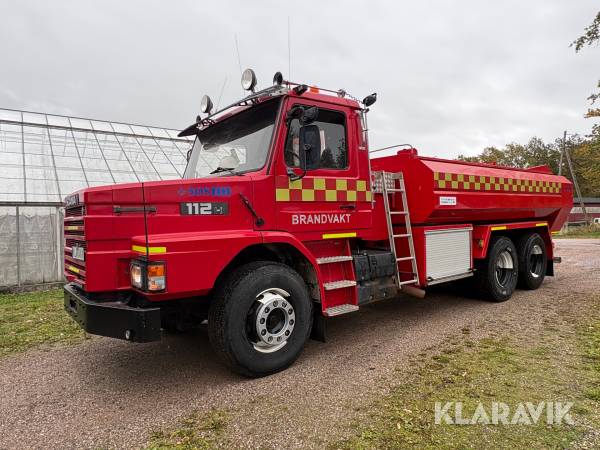 Brandbil / tankbil Scania 112H