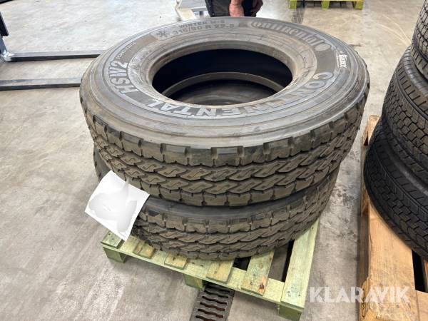 Däck Continental HSW2 315/80R22,5 Två styck