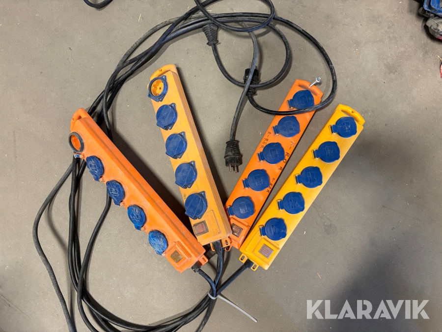 Förgreningskabel Brennestuhl 230v 4st