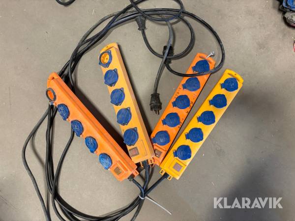 Förgreningskabel Brennestuhl 230v 4st
