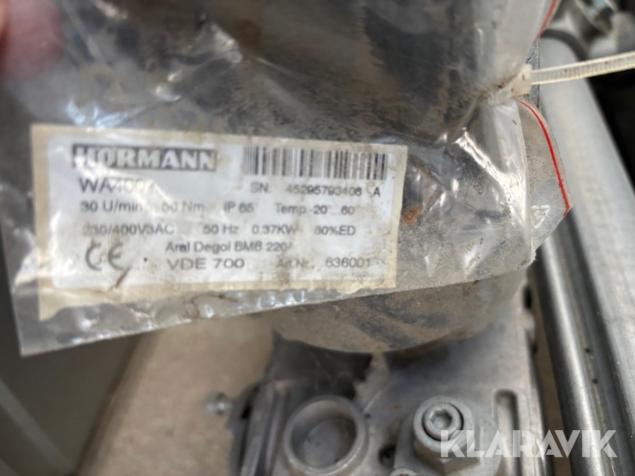 Takskjutport Hörmann SPU 40 3000x3000