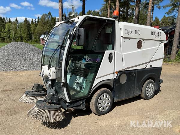 Sopmaskin Bucher CityCat 1000