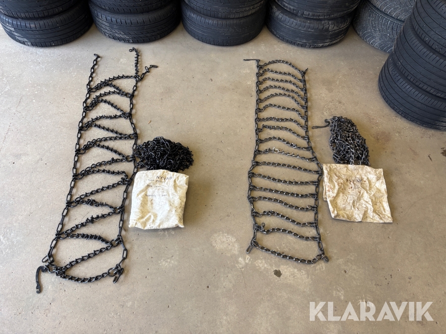 Snökedjor till ATV NYVAB PS5.5 fram och bak