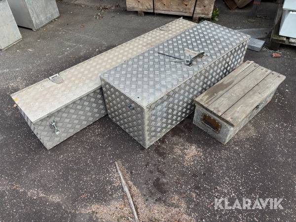 Verktygslådor / Förvaringslådor - 2st