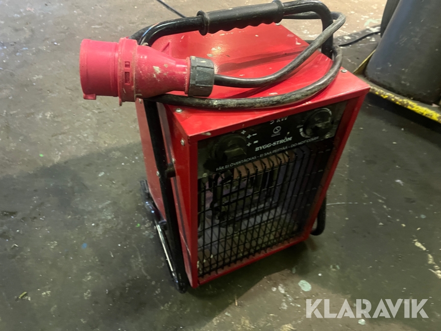 Värmefläkt Bygg-ström 5 kW