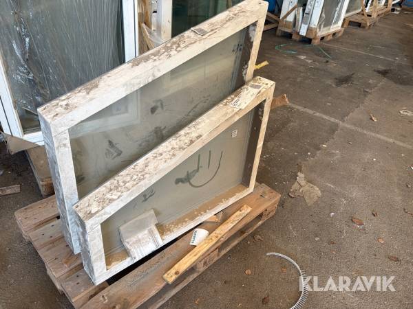 Fönster Trarydfönster 985-989/669   1st 985-666/346 1st totalt 2st