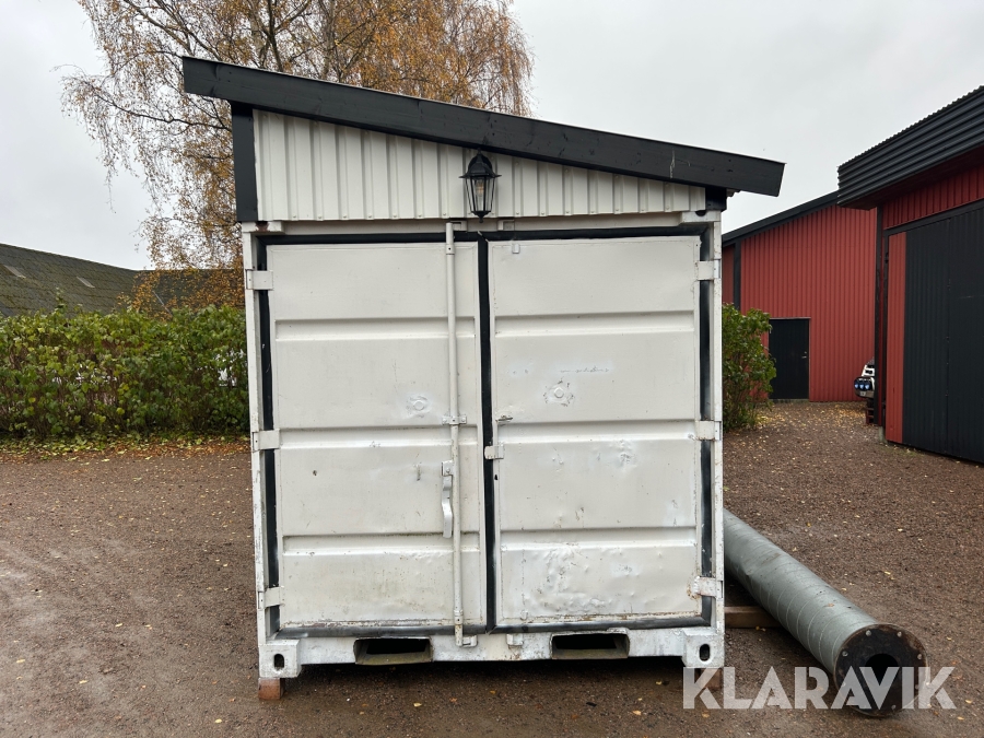 Vedpanna Veda 35 i en isolerad container