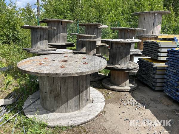 Kabeltrummor ca 17 st
