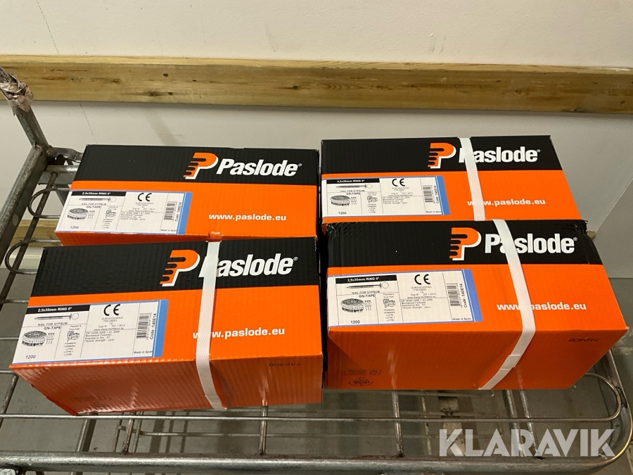 Bandad spik Paslode GN 2,5x35 mm 4800 st