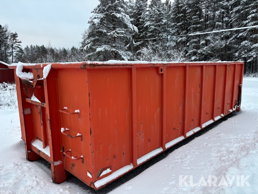 Snöcontainer/lastväxlarflak CMT ALR11 22 m3