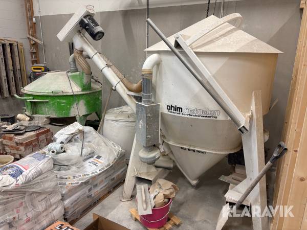 Betongblandare & Kalksilo Ahlm Metoden BL-250