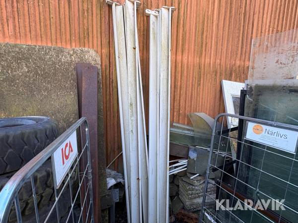 Balkar för hyllplan Høvik Stål