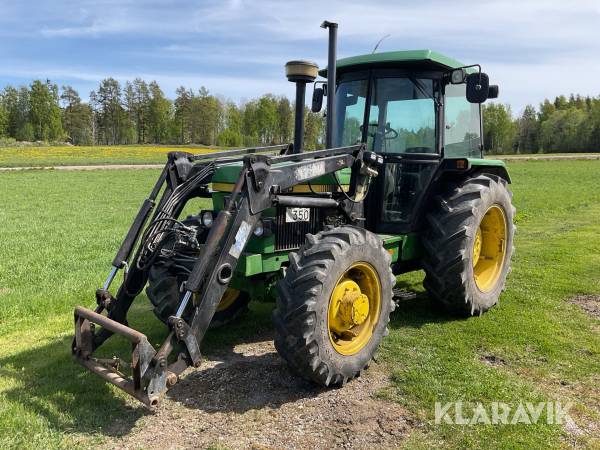 Traktor John Deere 2850 med lastare