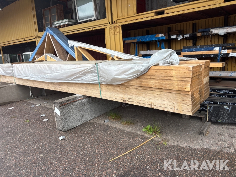 Ketrobalkar 45x360x7300 41 st