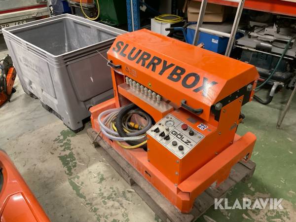 Slamfilterpress Gölz Slurrybox
