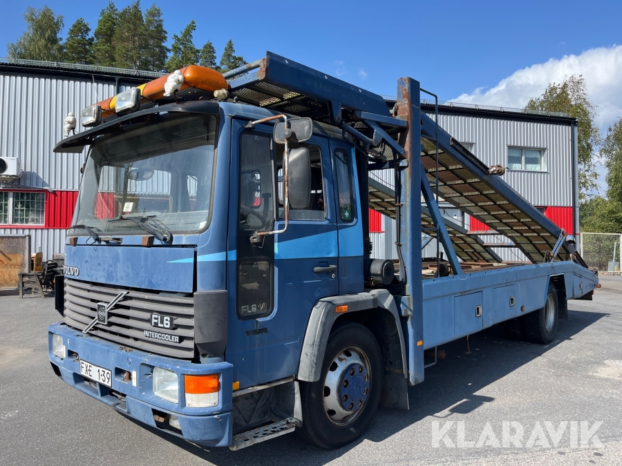Lastbil Biltransport Volvo FL6 114 Intercooler