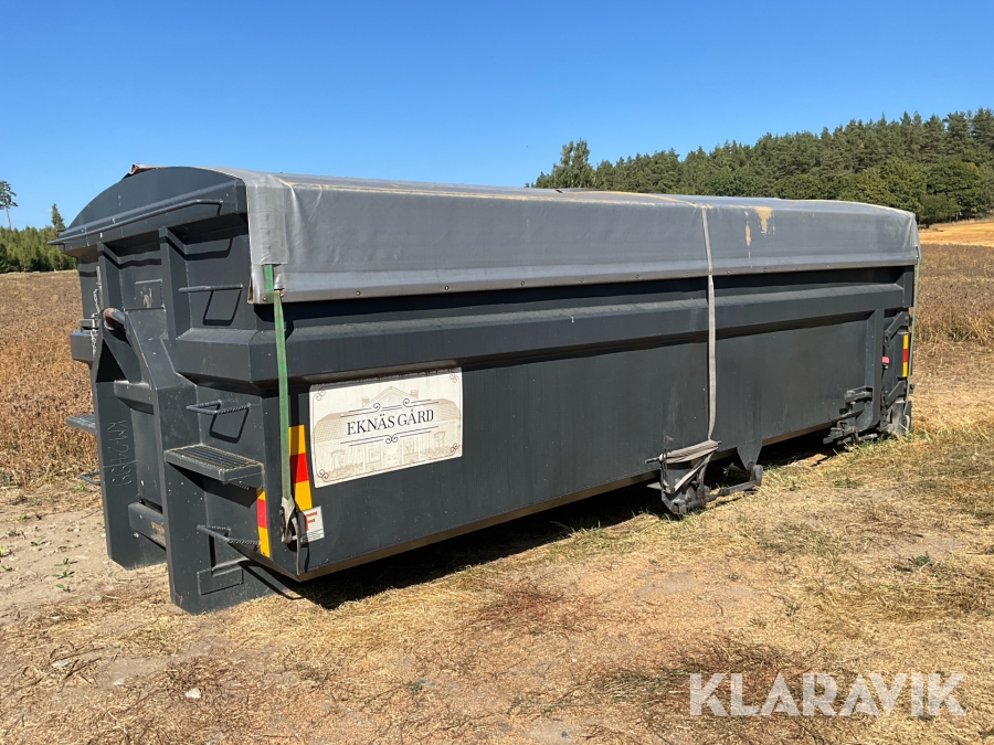 Lastväxlarcontainer spannmål Flakab 6meter