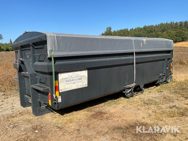 Lastväxlarcontainer spannmål Flakab 6meter