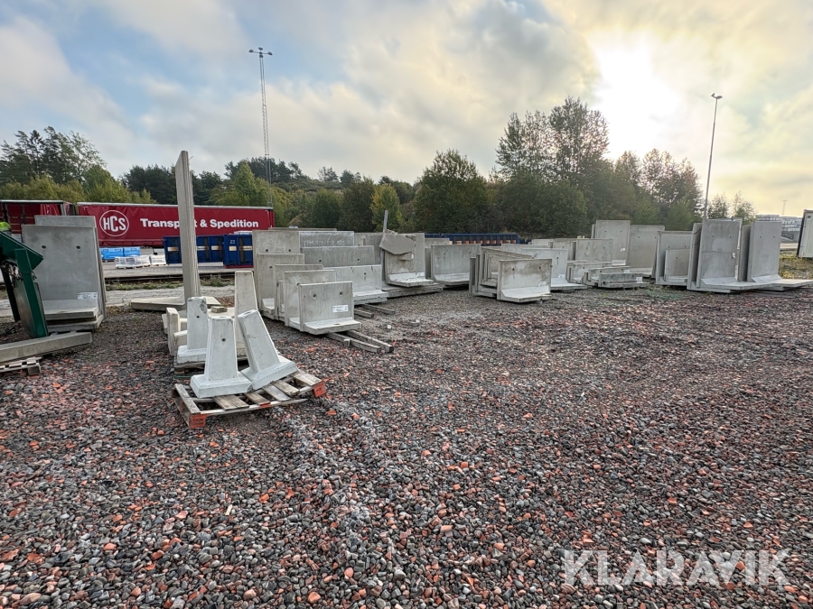 Stort parti med L-stöd Benders ca 40st