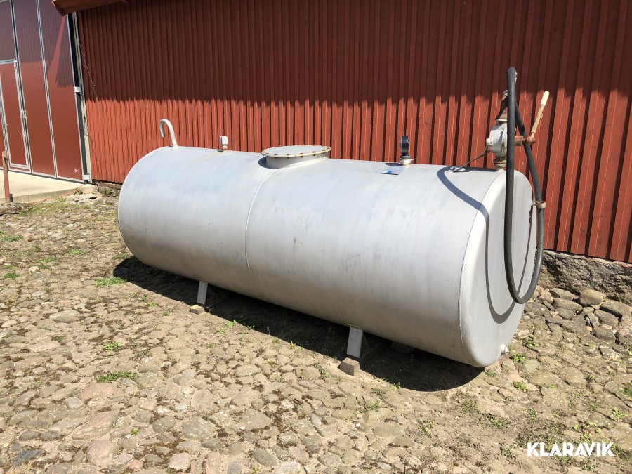 Dieseltank 3000 liter Besiktigad