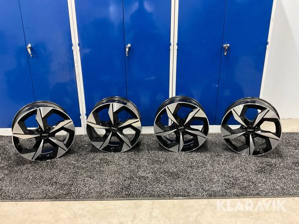 Aluminiumfälgar Dezent AO Dark 7,5x19 5/112 4st nya