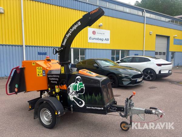 Flistugg på vagn Först ST6P