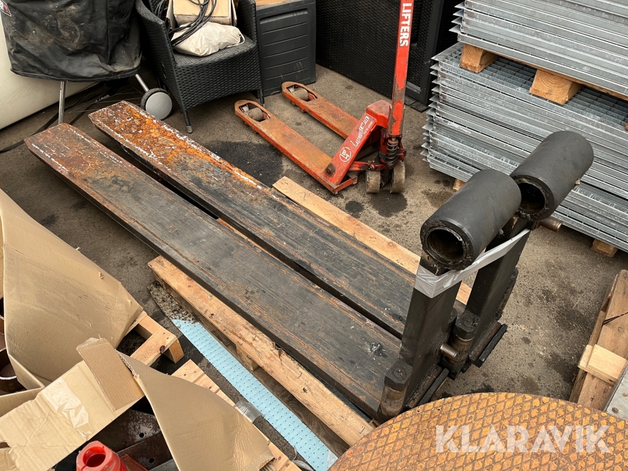 Truckgafflar med förlängningsgafflar