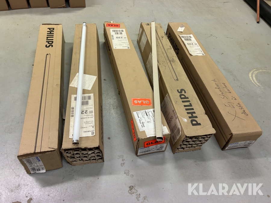 Lysrör Philips Master LT-D 36W 5 st lådor med 25 st/låda
