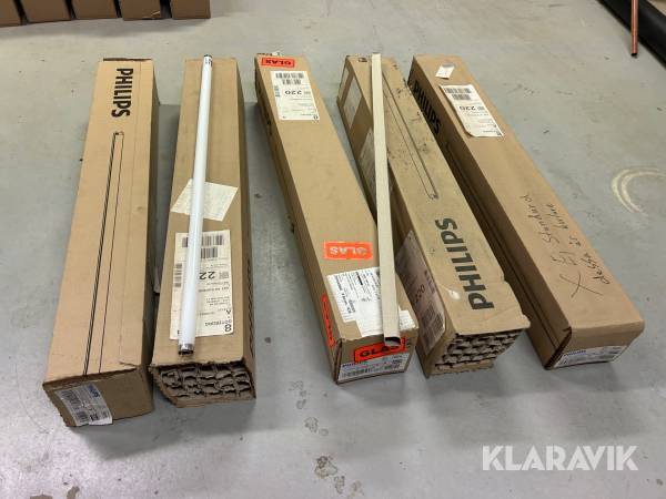 Lysrör Philips Master LT-D 36W 5 st lådor med 25 st/låda