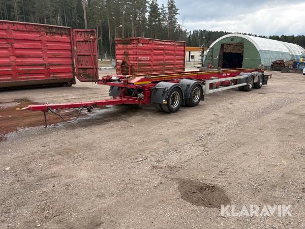 Lastväxlasläp Hogstad Släpet Glider med fjärrstyrning