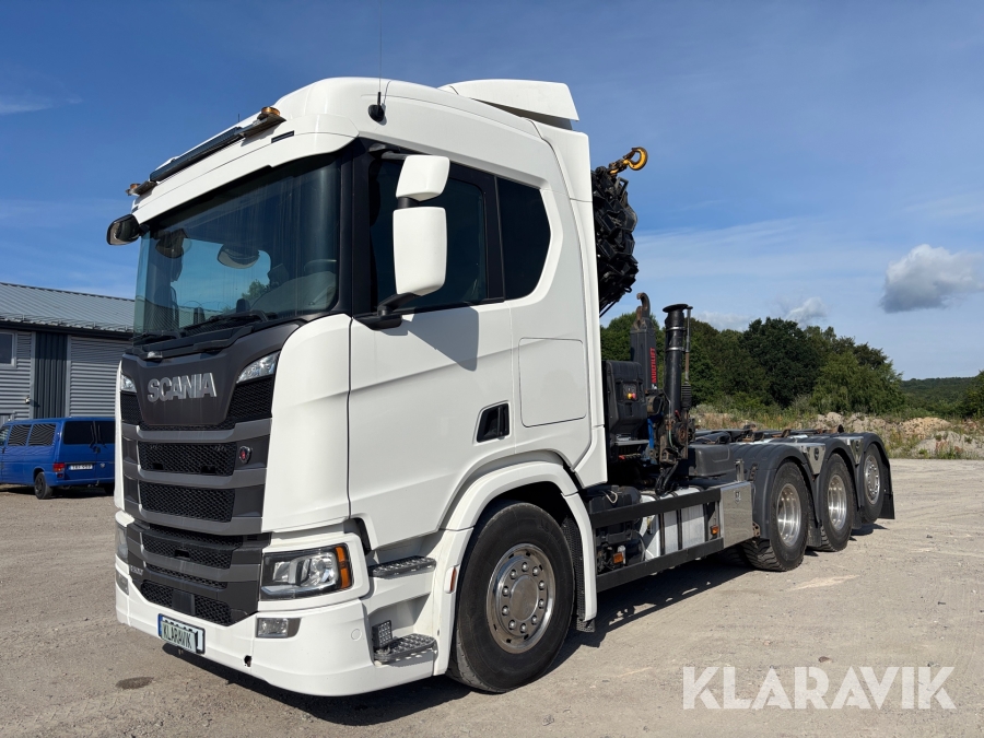 Kranbil Scania R500