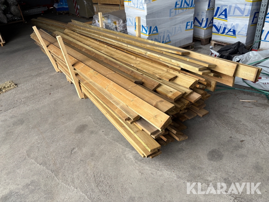 Diverse tryckimpregnerad trall 28x120mm