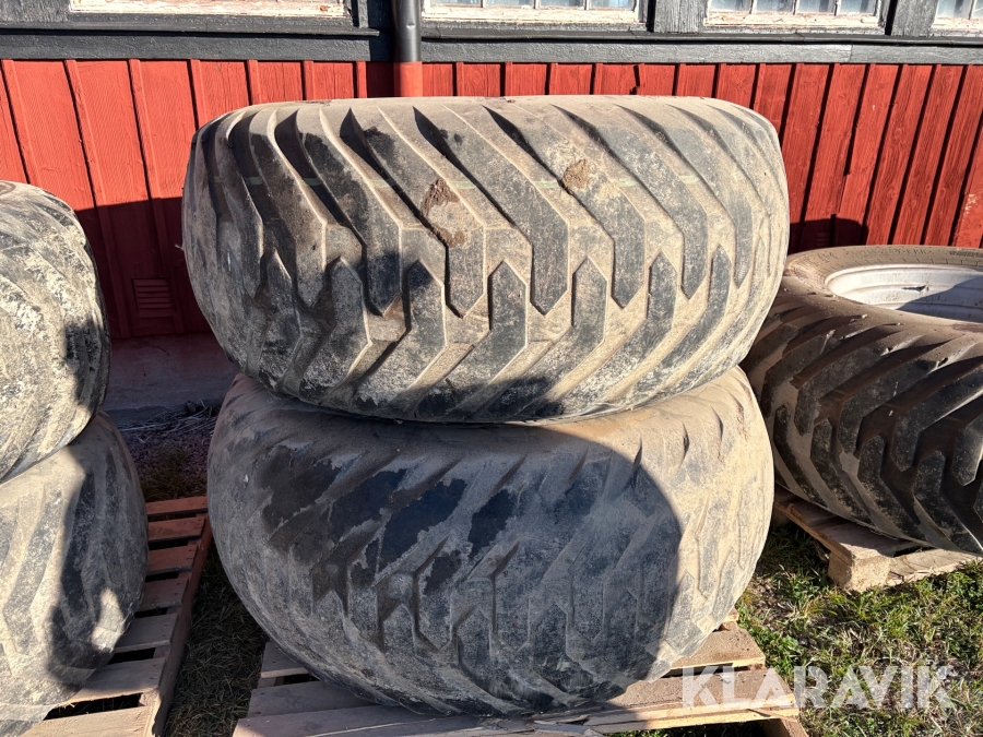 Däck med fälg Trelleborg Twin 404 2 st