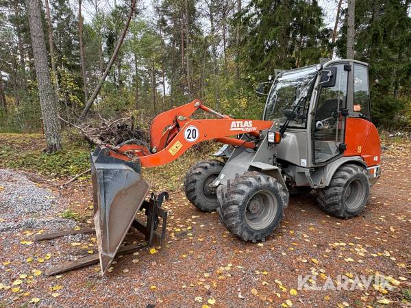 Hjullastare Atlas AR40 med redskap