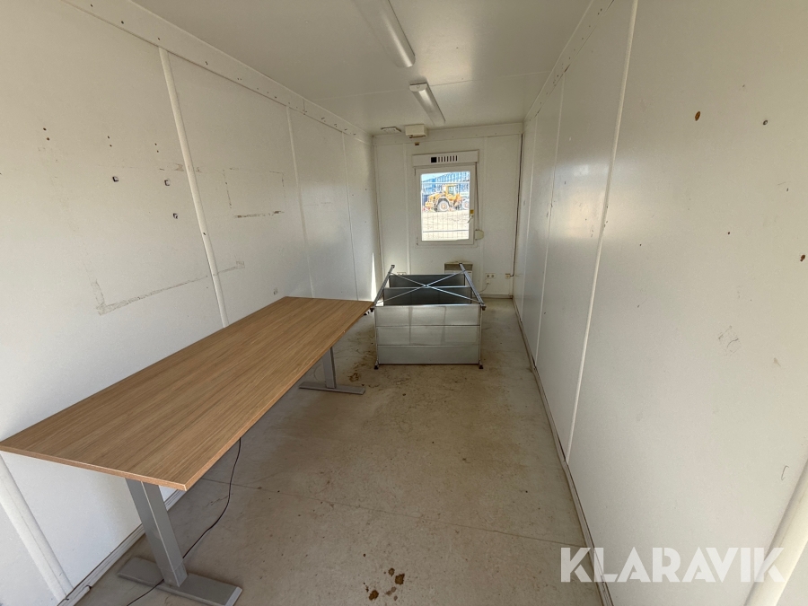 Kontorsmodul Containex Bas D, Mariestad, Klaravik auktioner